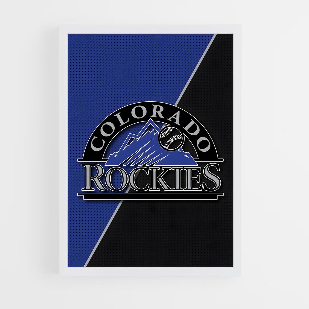 Poster Duel des Rockies – affiche Baseball (vue 3)